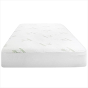 Buy Laura Hill Fitted Bamboo Mattress Protector Underlay Queen King Single Size
