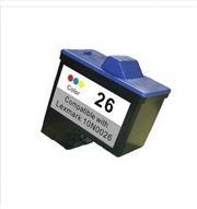 Buy Compatible Lexmark Remanufactured 10N0026 Colour 13ml