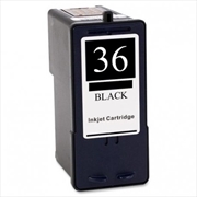 Buy Compatible Premium Ink Cartridges No.36 (18C2170E) Black Remanufactured Inkjet Cartridge - for use i
