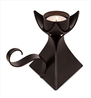 Buy Decorative Black Metal Tea Light Candle Holder with Handle