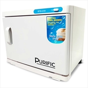 Buy 23L White UV Electric Towel Warmer Steriliser Cabinet Beauty Spa Heat Sanitiser