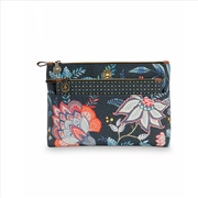 Buy PIP Studio Combi Flower Festival Dark Blue Cosmetic Bag