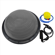 Buy Powertrain Fitness Yoga Ball Home Gym Workout Balance Trainer Grey