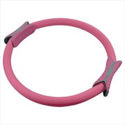 Buy Powertrain Pilates Ring Band Yoga Home Workout Exercise Band Pink
