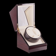 Buy Automatic Dual Watch Winder Wood Display Box Case Motor Rotation Storage