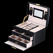 Buy Jewellery Storage Box Girls Rings Necklaces Display Organiser Storage Case