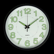 Buy 305mm Luminous Wall Clock Glow In The Dark Silent Quartz Indoor Home Modern Clock