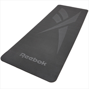 Buy Reebok Yoga Mat 1.76m*0.61m*5mm in Black