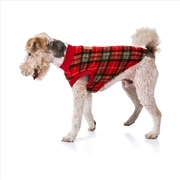 Buy Red Tartan Dog Pyjamas 35cm