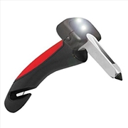 Buy Car Cane Door Handle - Portable Elderly Standing Aid LED Flashlight Hammer Tool