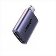 Buy UGREEN 70451 USB-C Male to DP Female Adapter Aluminium Case 4K/2K 60Hz (Dark Gray)