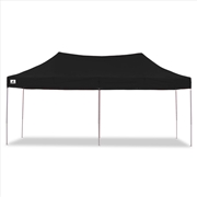 Buy Wallaroo Gazebo Tent Marquee 3x6m PopUp Outdoor Wallaroo Black