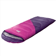 Buy Weisshorn Sleeping Bag Bags Kid 172cm Camping Hiking Thermal Pink