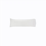 Buy Easyrest 250tc Cotton Body Pillowcase White