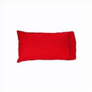 Buy Easyrest 250tc Cotton King Pillowcase Fire Red