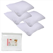 Buy Easyrest Stain Resistant Standard Pillow Protectors 4 Pack