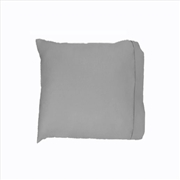 Buy Easyrest 250tc Cotton European Pillowcase Pewter