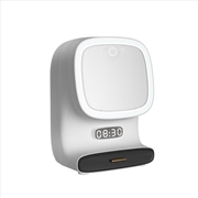 Buy Makeup Display Case with LED Ring Light - Cosmetic Storage Jewellery Vanity