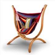 Buy Gardeon Hammock with Wooden Hammock Stand