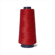 Buy 1x Red Sewing Overlocker Thread - 2000m Hemline Polyester Overlocking Spools