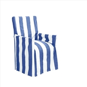Buy IDC Homewares Cotton Director Chair Cover Blue Stripes