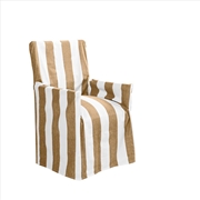 Buy IDC Homewares Cotton Director Chair Cover Taupe Stripes