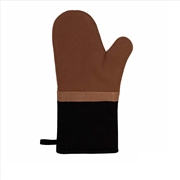 Buy J Elliot Home Selby Cotton Oven Mitt 34 x 15 cm Ginger & Black