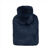 Buy J.Elliot Home Amara Hot Water Bottle with Super Plush Faux Fur Cover Navy