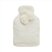 Buy J.Elliot Home Amara Hot Water Bottle with Super Plush Faux Fur Cover Ivory