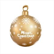 Buy Jingle Jollys Christmas Inflatable Ball 60cm Decoration Giant Bauble Gold