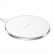 Buy Mobax Desktop Round 10W Mobile Wireless Charger is Applicable to Apple Samsung White
