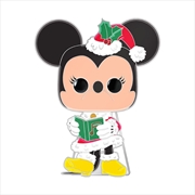 Buy Disney - Minnie Mouse Holiday Glow Enamel Pop! Pin