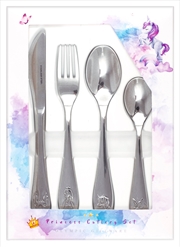 Buy Cutlery 4 Piece Set Princess Fairy - Stainless steel
