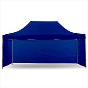 Buy Wallaroo Gazebo Tent Marquee 3x4.5m PopUp Outdoor  Blue