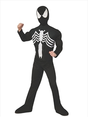 Buy Black Spider-Man Deluxe Costume - Size L