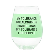 Buy Wine Glass Extra Large - Tolerance (Green)