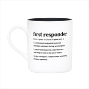 Buy Defined Mug - First Responder