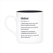 Buy Defined Mug - Sister