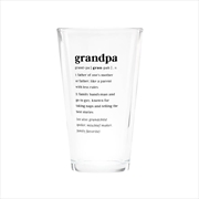 Buy Defined Pint Glass - Grandpa