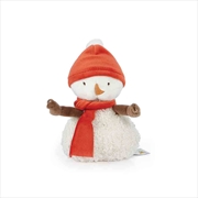 Buy Soft Toy - Christmas Roly Poly 'Marshmallow' Snowman 14Cm