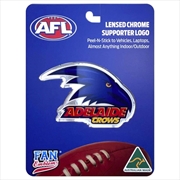 Buy Fan Emblems Afl - Adelaide Crows Logo Decal