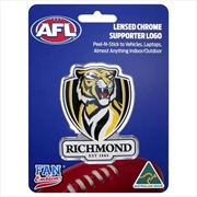 Buy Fan Emblems Afl - Richmond Tigers Logo Decal