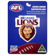 Buy Fan Emblems Afl - Brisbane Lions Logo Decal