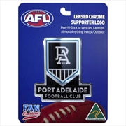 Buy Fan Emblems Afl - Port Adelaide Logo Decal