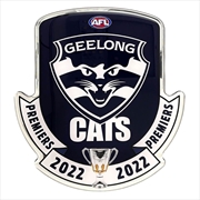 Buy Fan Emblems Afl - Geelong 2022 Premiership Logo Decal