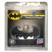 Buy Fan Emblems Dc - Batman 3D Batwing Decal (Chrome)