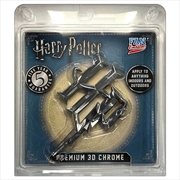 Buy Fan Emblems Harry Potter - Harry Potter 3D Decal (Chrome)