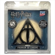 Buy Fan Emblems Harry Potter - Deathly Hallows 3D Decal (Black)