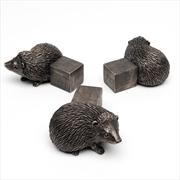 Buy Potty Feet - Antique Bronze Hedgehog (Set Of 3)
