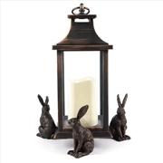 Buy Potty Feet - Antique Bronze Vigilant Hare (Set Of 3)